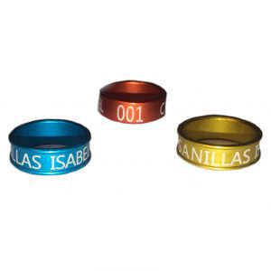 Anilla Ø 12mm-Aluminio anodizado color