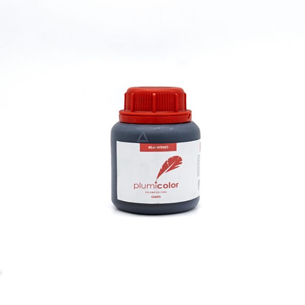 Cuarto de litro 1/4 250ml Rojo Intenso