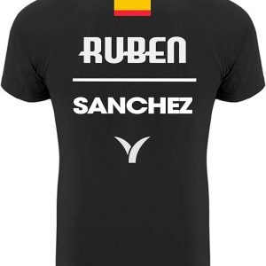 Camiseta Pádel Personalizada con Nombre y Bandera